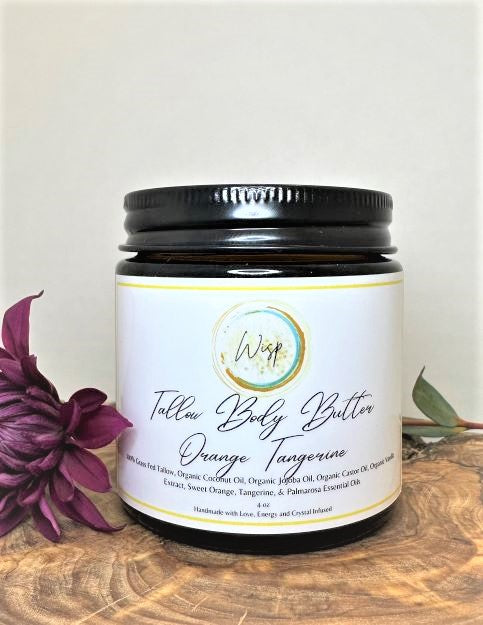 Tallow Orange Tangerine Body Butter