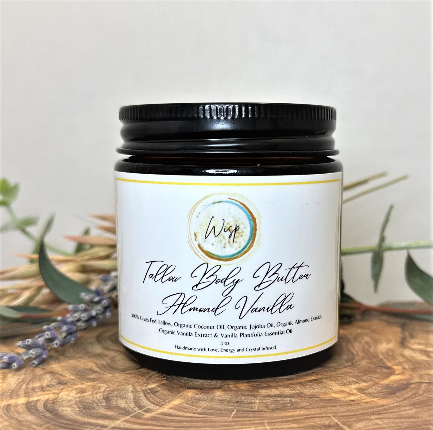 Tallow Almond Vanilla Body Butter