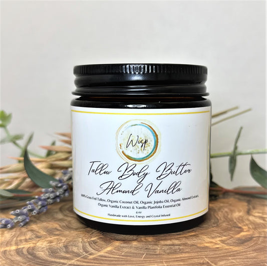 Tallow Almond Vanilla Body Butter