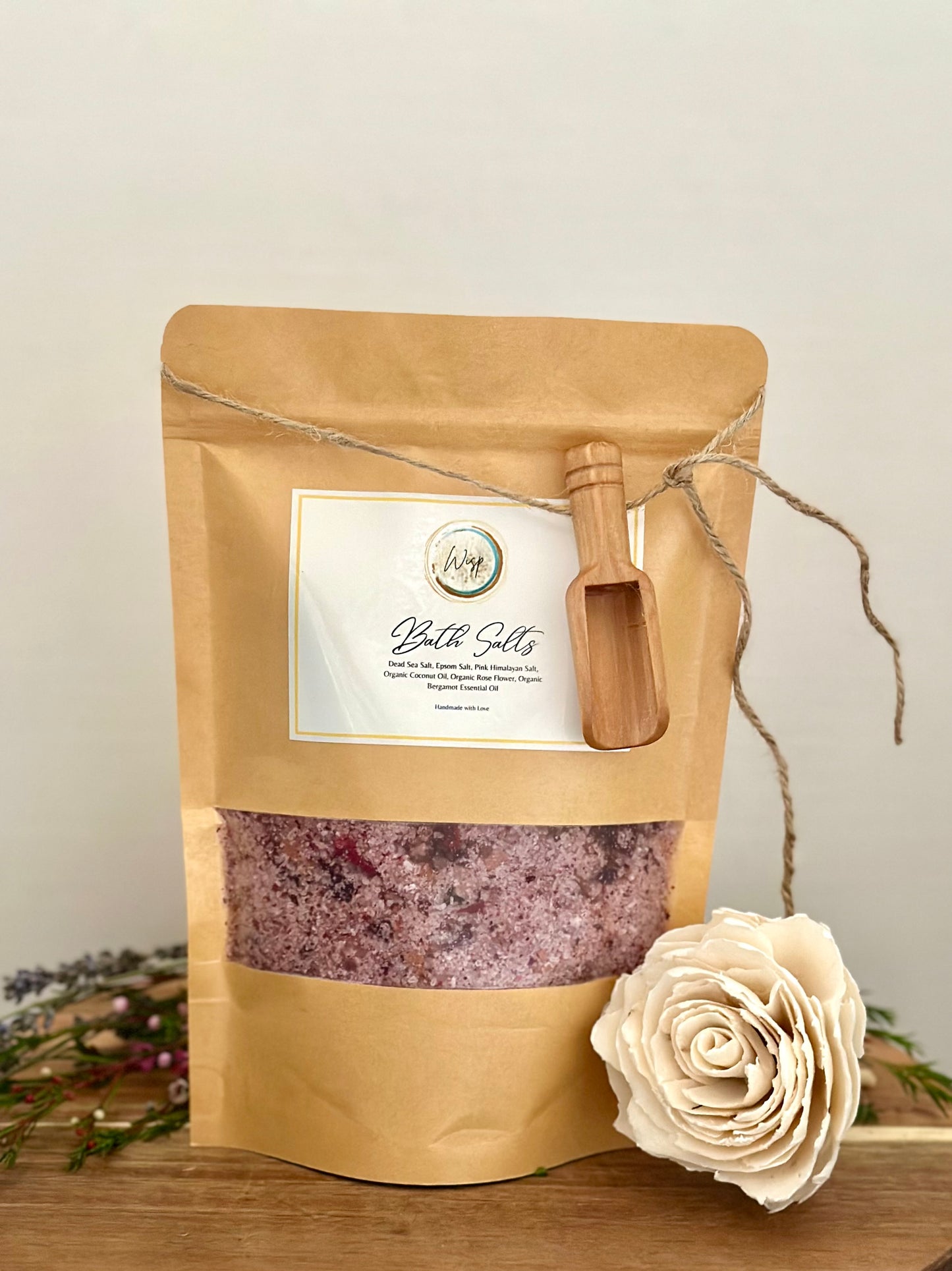 Bergamot-Rose Bath Salts